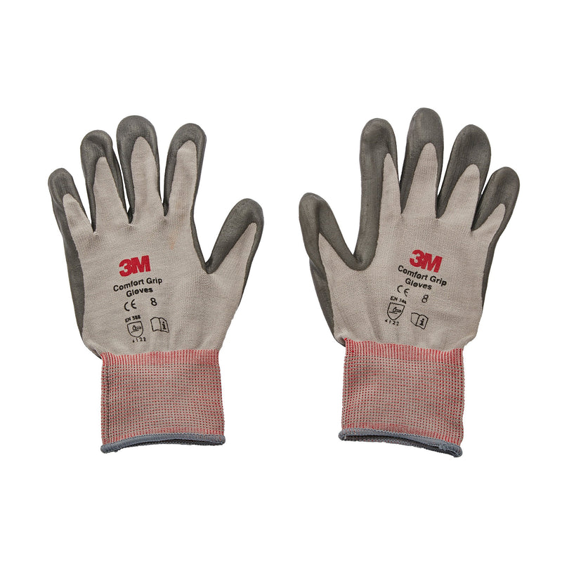 3M CGXL-GU General Use Comfort Grip Glove X-Large Nylon Fiber Gray