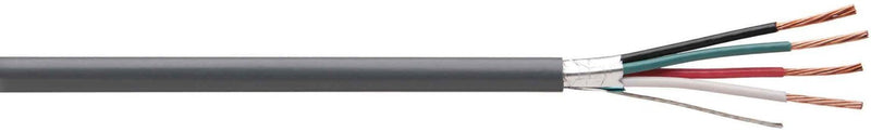 Coleman Cable R40013-1B Multi-Conductor Overall Shielded Cable CMR/CL3R Wire, 18/2-Pair, 1000'