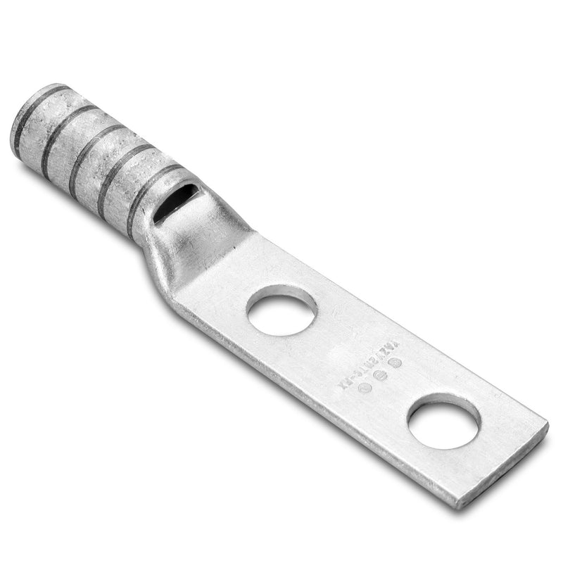 Burndy KA36U-2N Universal Terminal, 2 Str. - 600 kcmil Aluminum or Copper Wire Range, 1/2" Stud Hole, 1.50" Width, 4.69" Length, 1.57" Height, 0.44" Thick, 500lb Recommended Tightening Torque