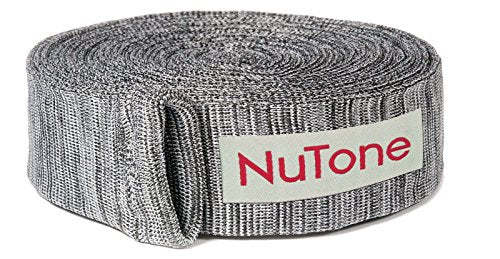 Nutone CA130 Central Vacuum Hose Sock 1-Inch and 1-3/8-Inch Fabric Gray Broan