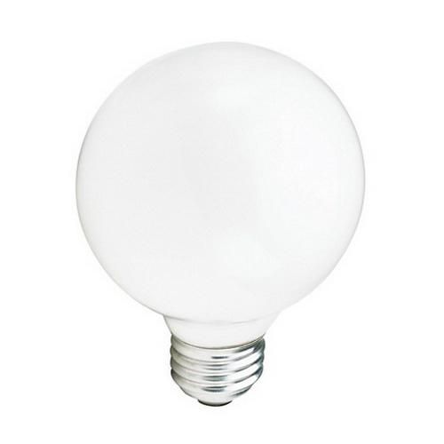 Philips Lighting 167460 G25 Globe Decorative Incandescent Lamp 40 Watt E26 Medium Base 370 Lumens White DuraMax&trade;