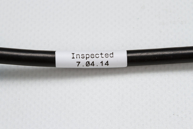 Brady M21-750-499 Nylon Permanent Adhesive Label Cartridge 3/4 Inch x 16 ft Black On White