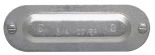 Crouse-Hinds 250 Die Cast Aluminum Blank Cover 3/4 Inch
